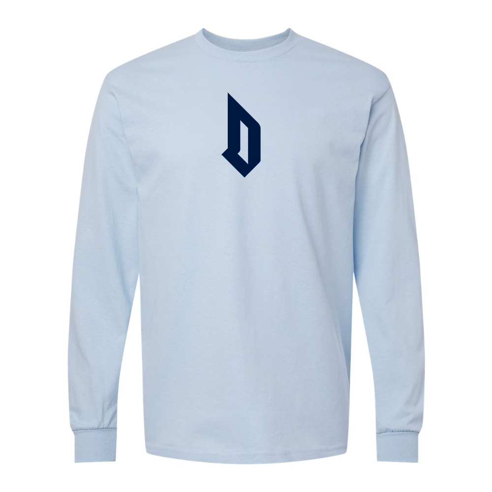 Men's Duquesne Dukes Gildan Heavy Cotton Long Sleeve T-Shirt