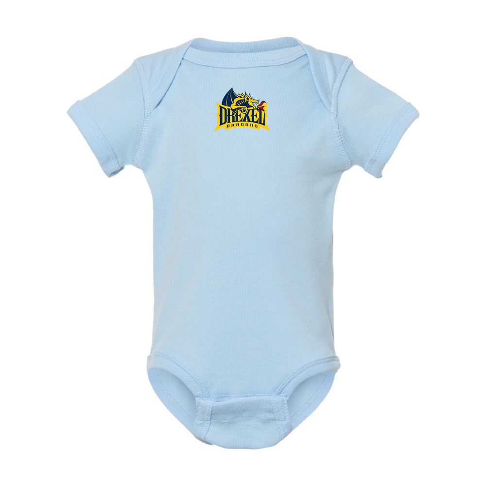 Drexel Dragons Rabbit Skins Infant Baby Rib Bodysuit
