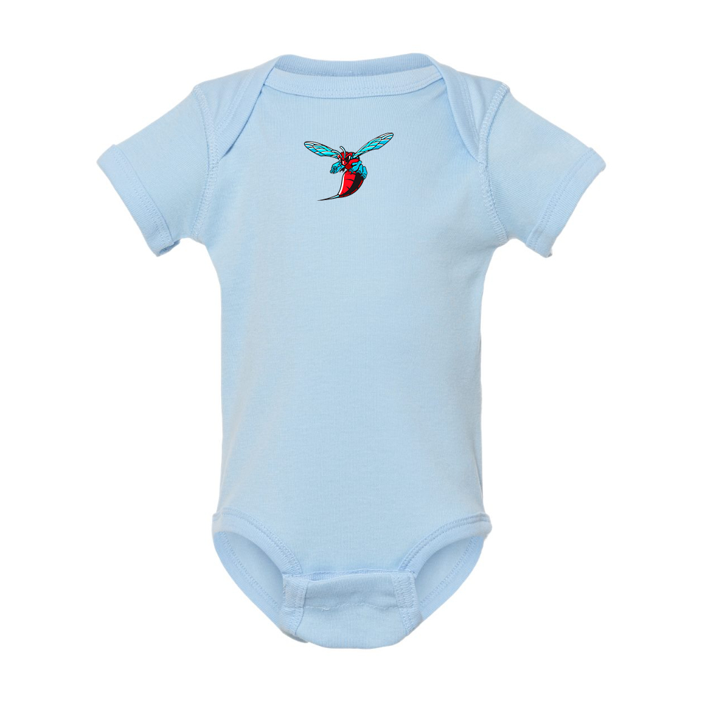 Delaware State Hornets Rabbit Skins Infant Baby Rib Bodysuit