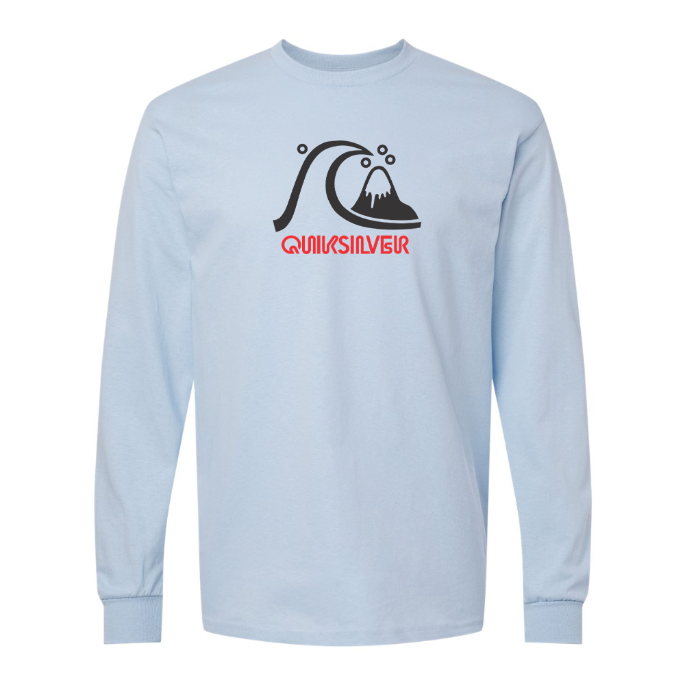 Men's Quicksilver Gildan Heavy Cotton Long Sleeve T-Shirt