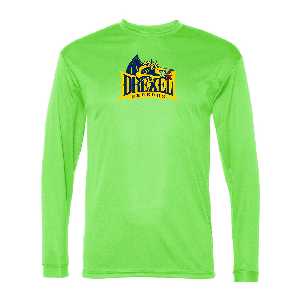 Men's Drexel Dragons Performance Long Sleeve T-Shirt