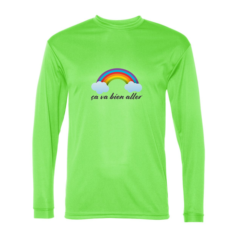 Men's Ça va bien aller Performance Long Sleeve T-Shirt