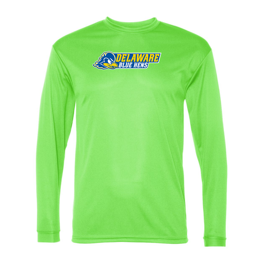 Men's Delaware Blue Hens Performance Long Sleeve T-Shirt