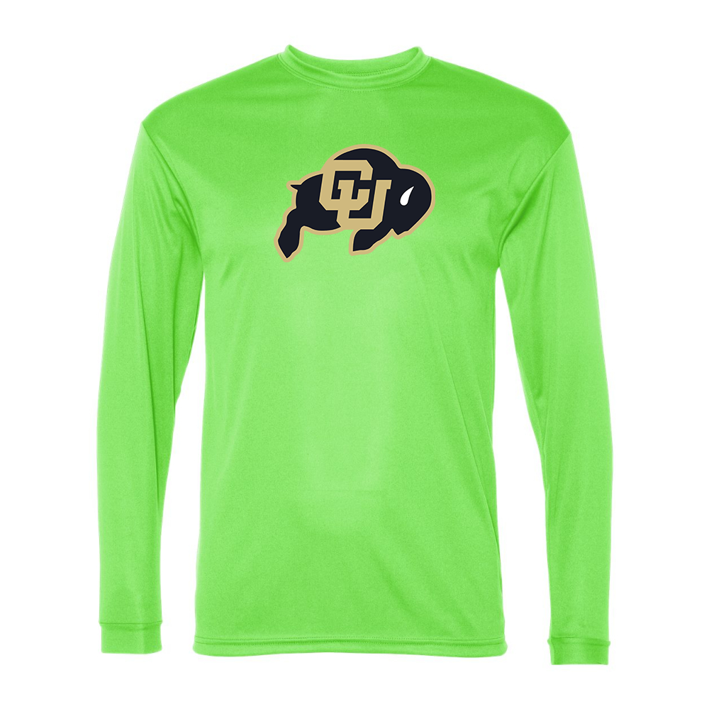 Men's Colorado Buffaloes Performance Long Sleeve T-Shirt