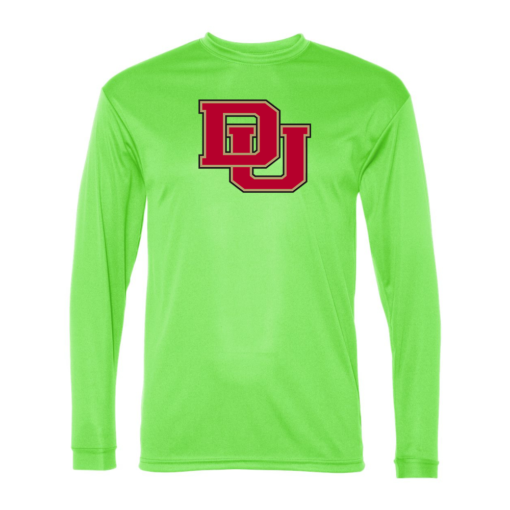 Men's Denver Pioneers Performance Long Sleeve T-Shirt
