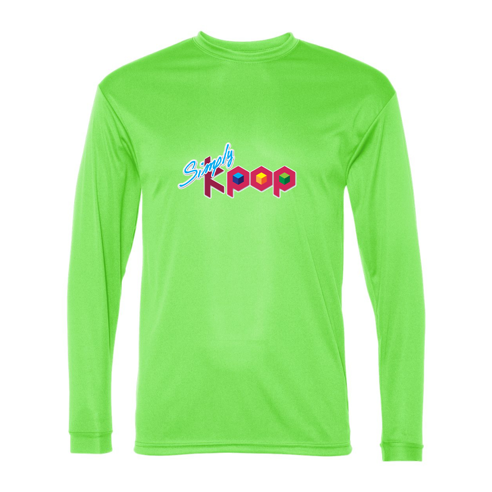 Men's Simply Kpop Performance Long Sleeve T-Shirt