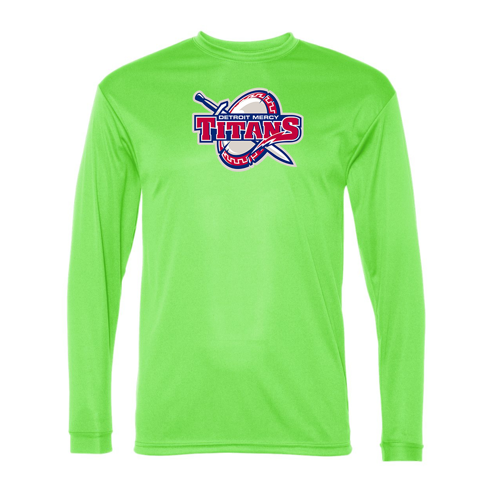Men's Detroit Titans Performance Long Sleeve T-Shirt