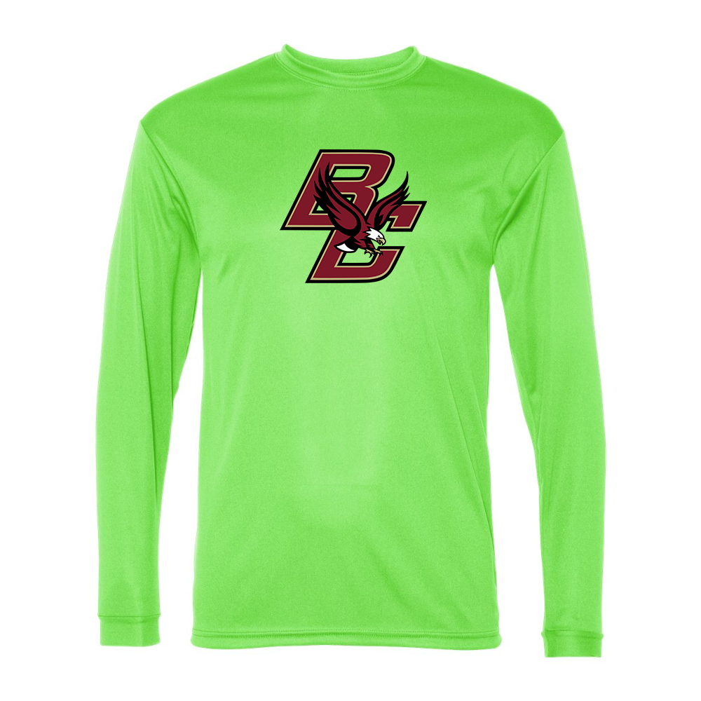 Men's Boston College Eagles Performance Long Sleeve T-Shirt