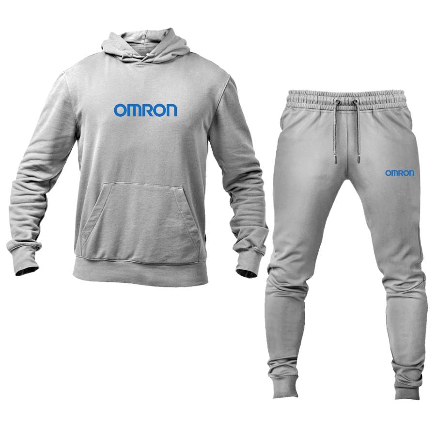 Men's Omron Logo Hoodie Joggers Set