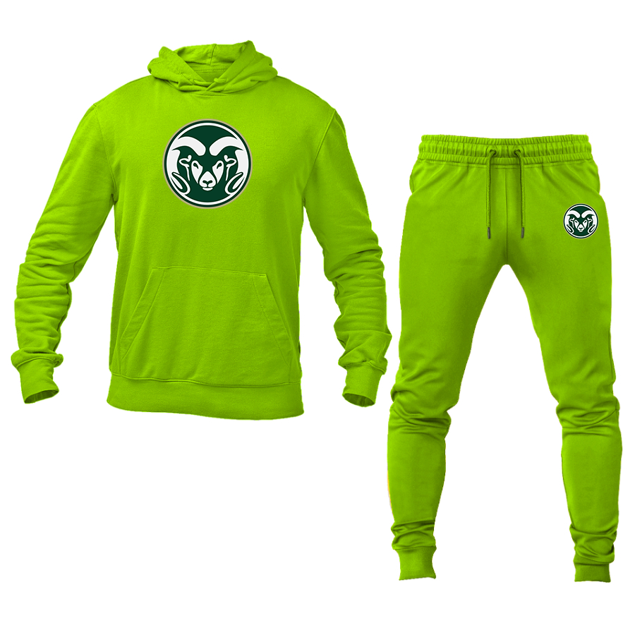 Men's Colorado State Rams Hoodie Joggers Set