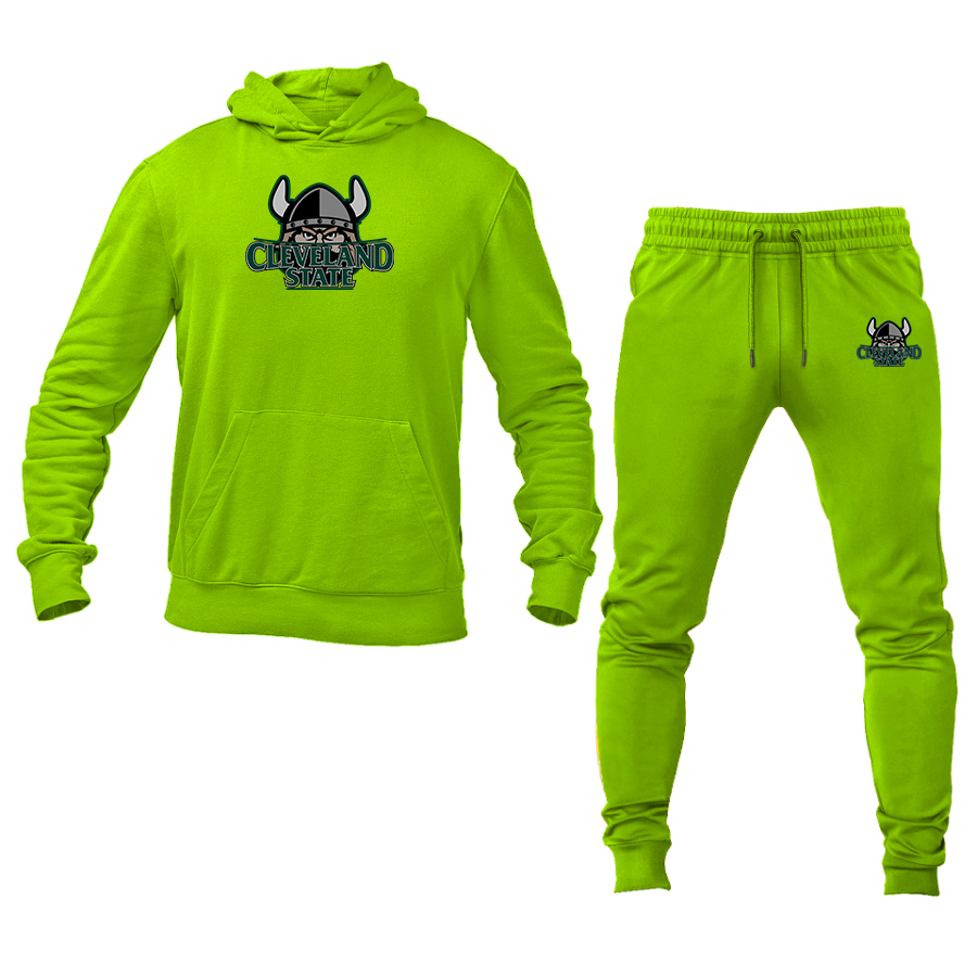 Men's Cleveland State Vikings Hoodie Joggers Set