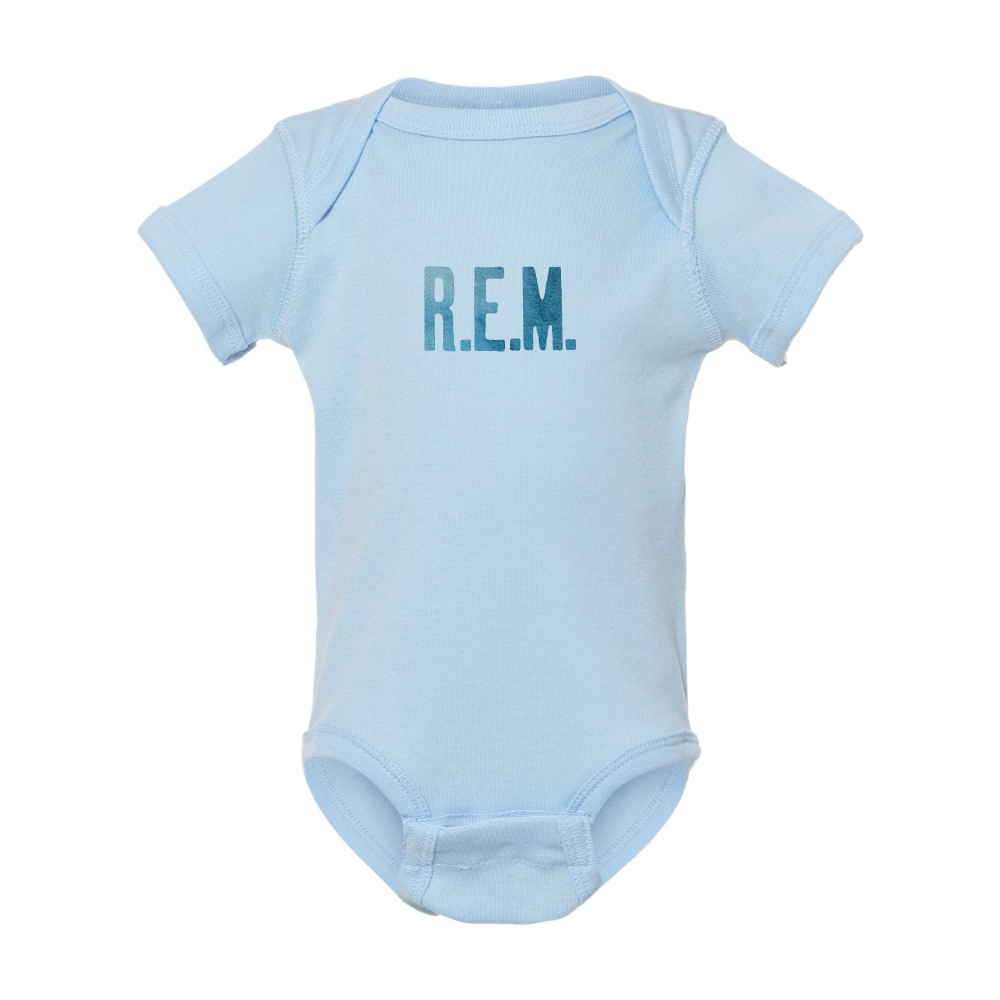 R.E.M. Blue Rabbit Skins Infant Baby Rib Bodysuit
