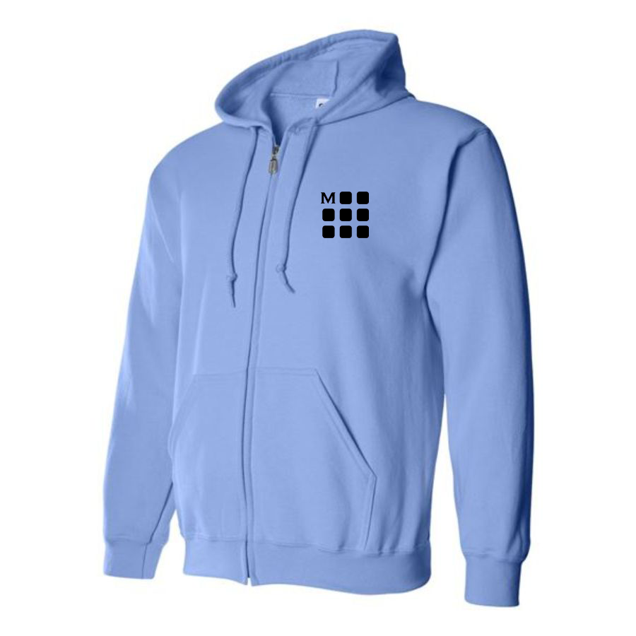 Men's Moleskine Icon Logo Zipper Hoodie