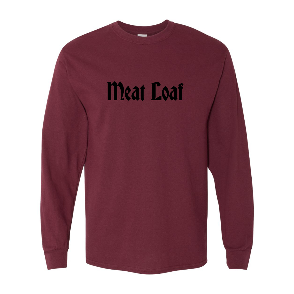 Men's Meat Loaf Gildan Heavy Cotton Long Sleeve T-Shirt