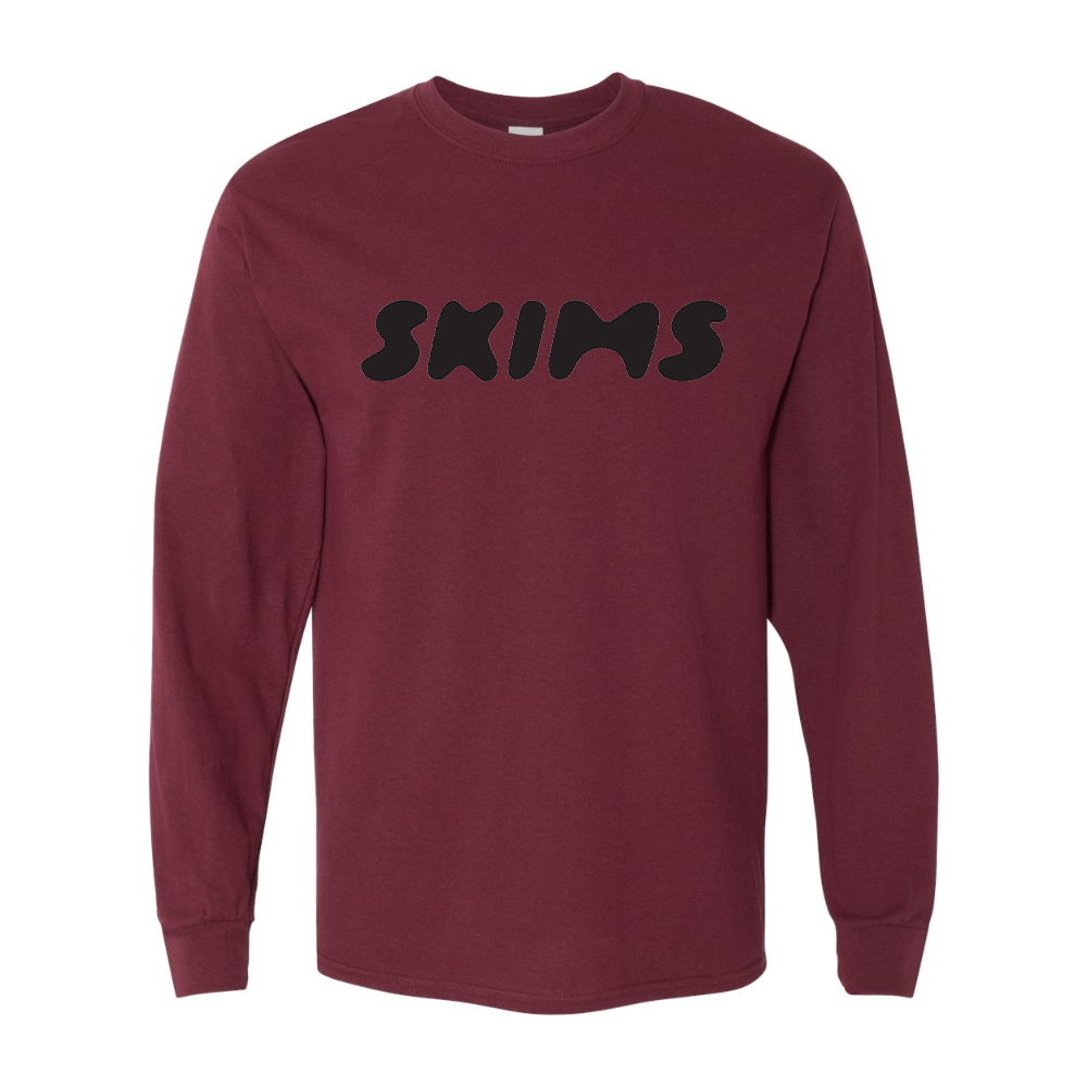 Men's Skims Gildan Heavy Cotton Long Sleeve T-Shirt