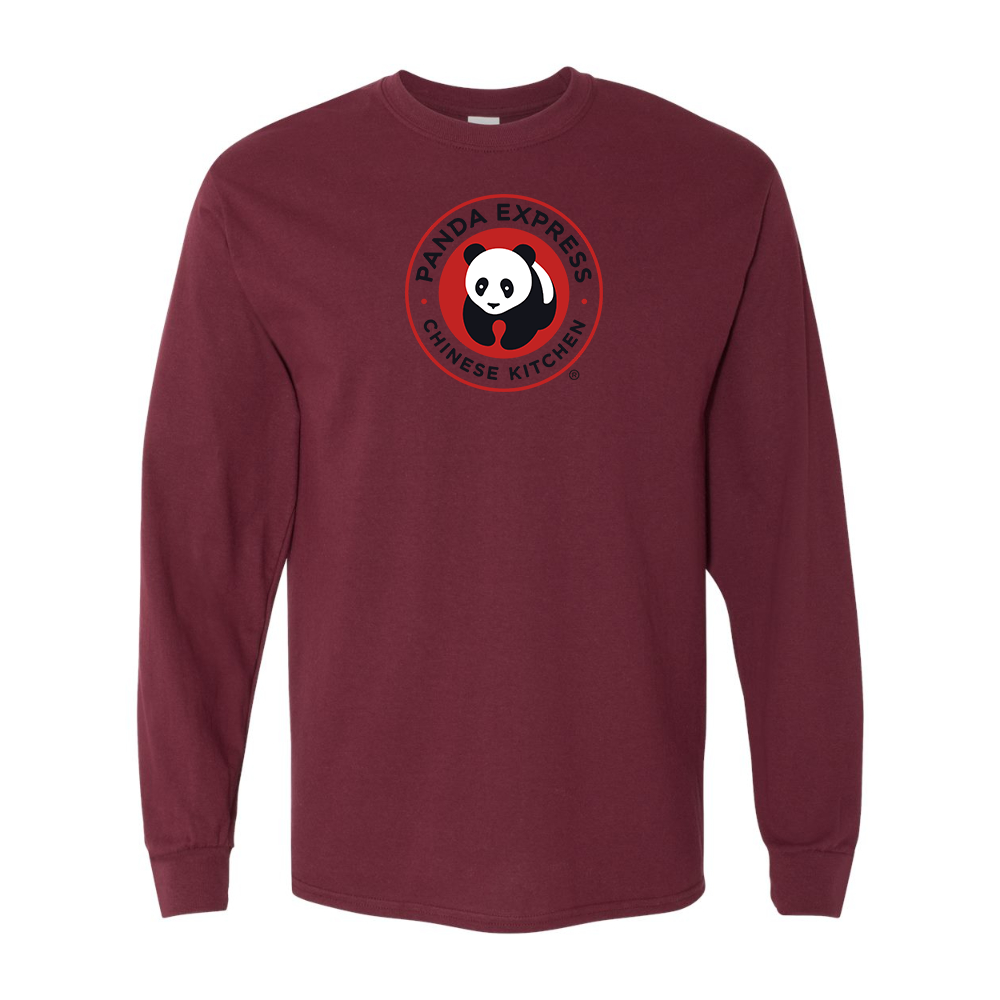 Men's Panda Express Gildan Heavy Cotton Long Sleeve T-Shirt