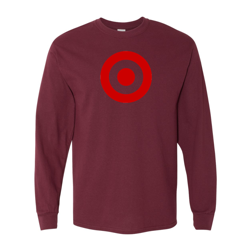 Men's Target Gildan Heavy Cotton Long Sleeve T-Shirt