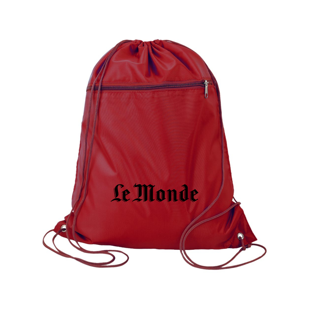 Le Monde Q-Tees Polyester Cinchpack