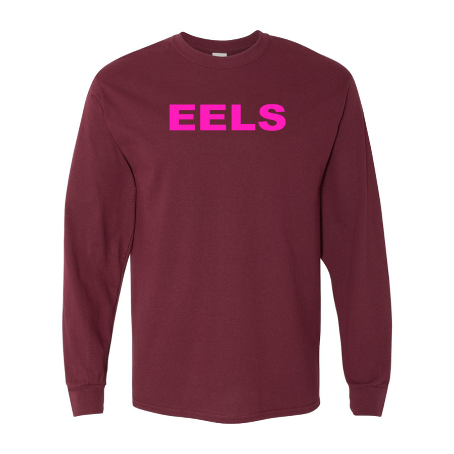 Men's Eels Gildan Heavy Cotton Long Sleeve T-Shirt