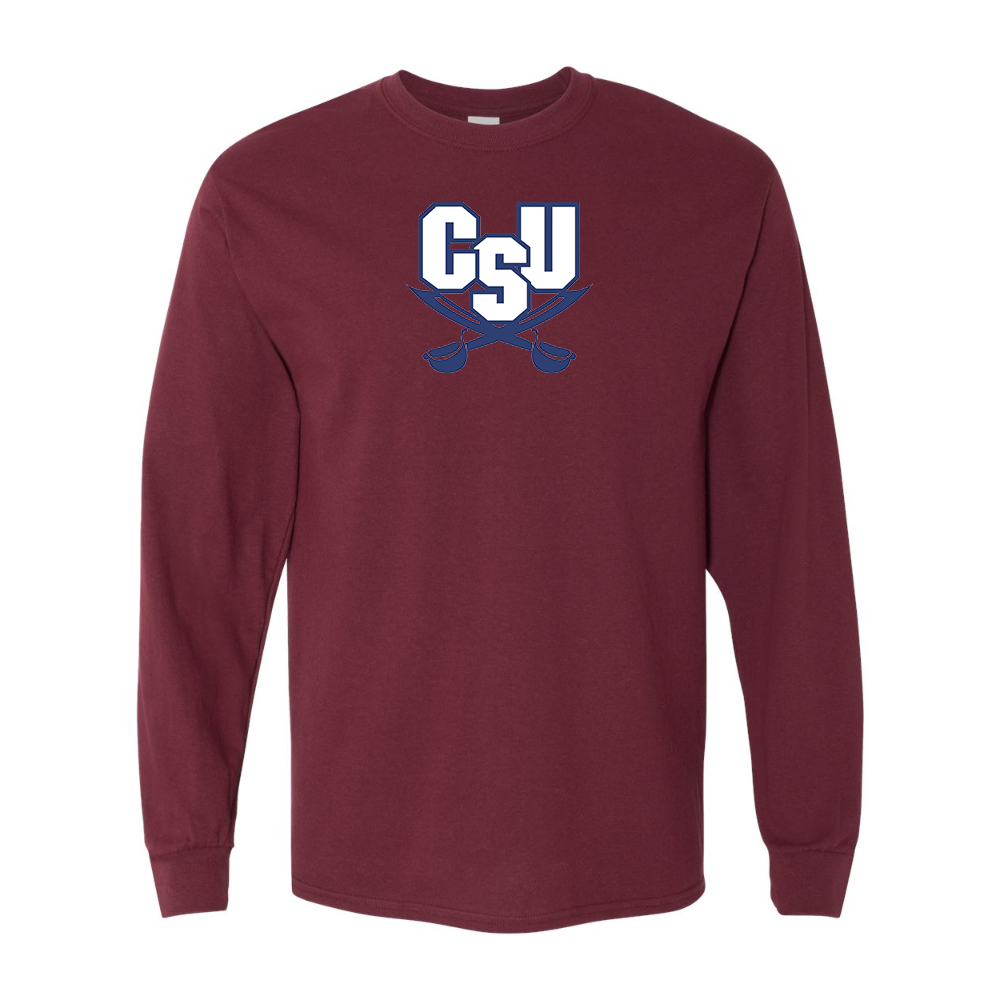 Men's CSU Buccaneers Gildan Heavy Cotton Long Sleeve T-Shirt