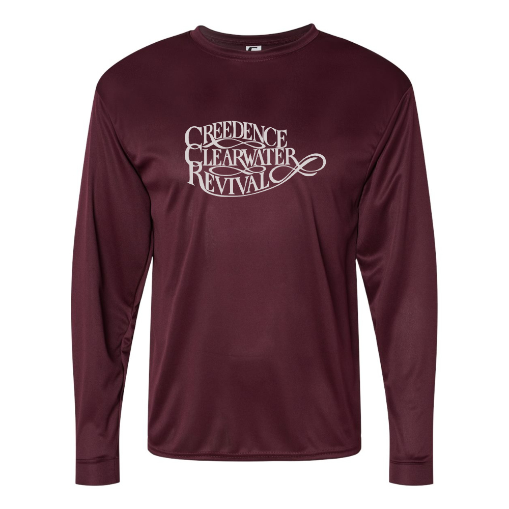 Men's Creedence Clearwater Revival Performance Long Sleeve T-Shirt