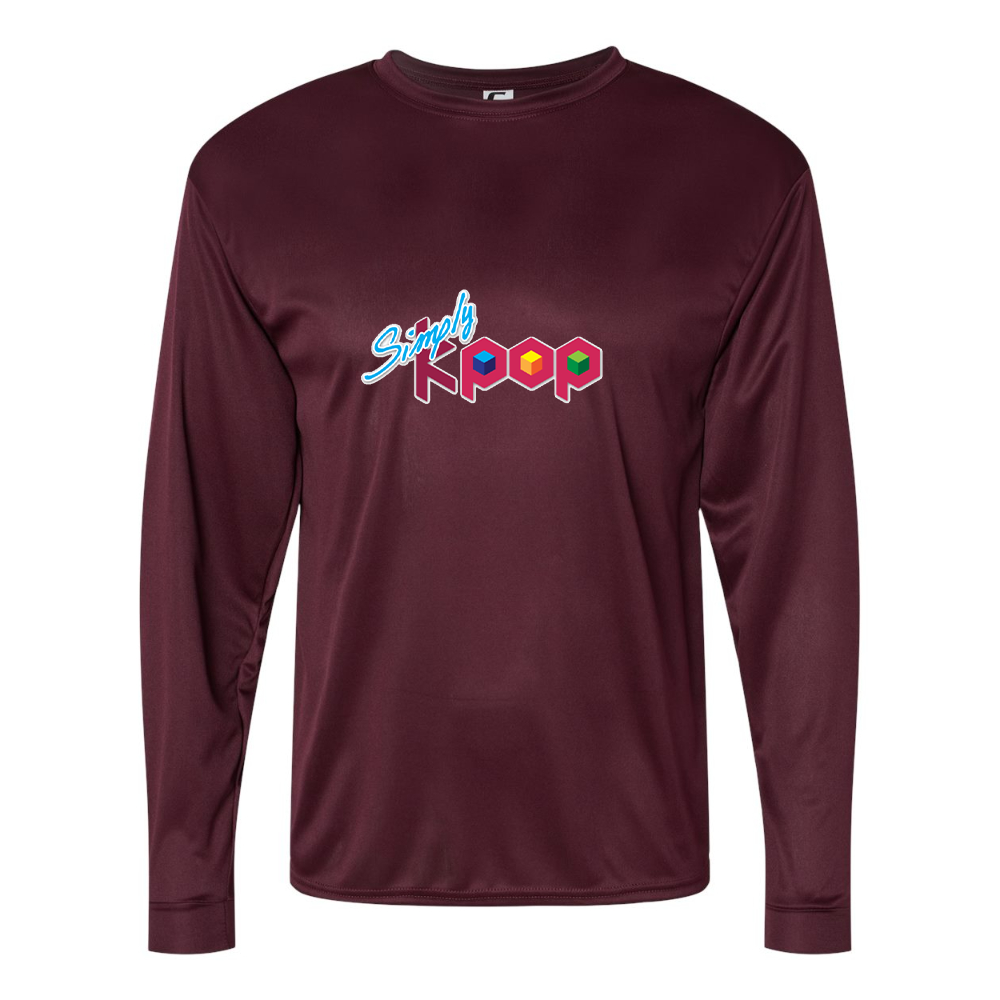 Men's Simply Kpop Performance Long Sleeve T-Shirt