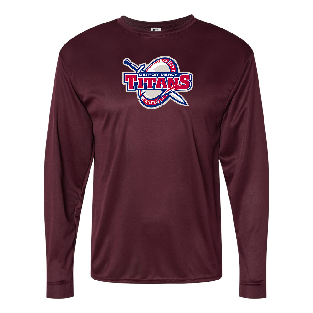 Men's Detroit Titans Performance Long Sleeve T-Shirt