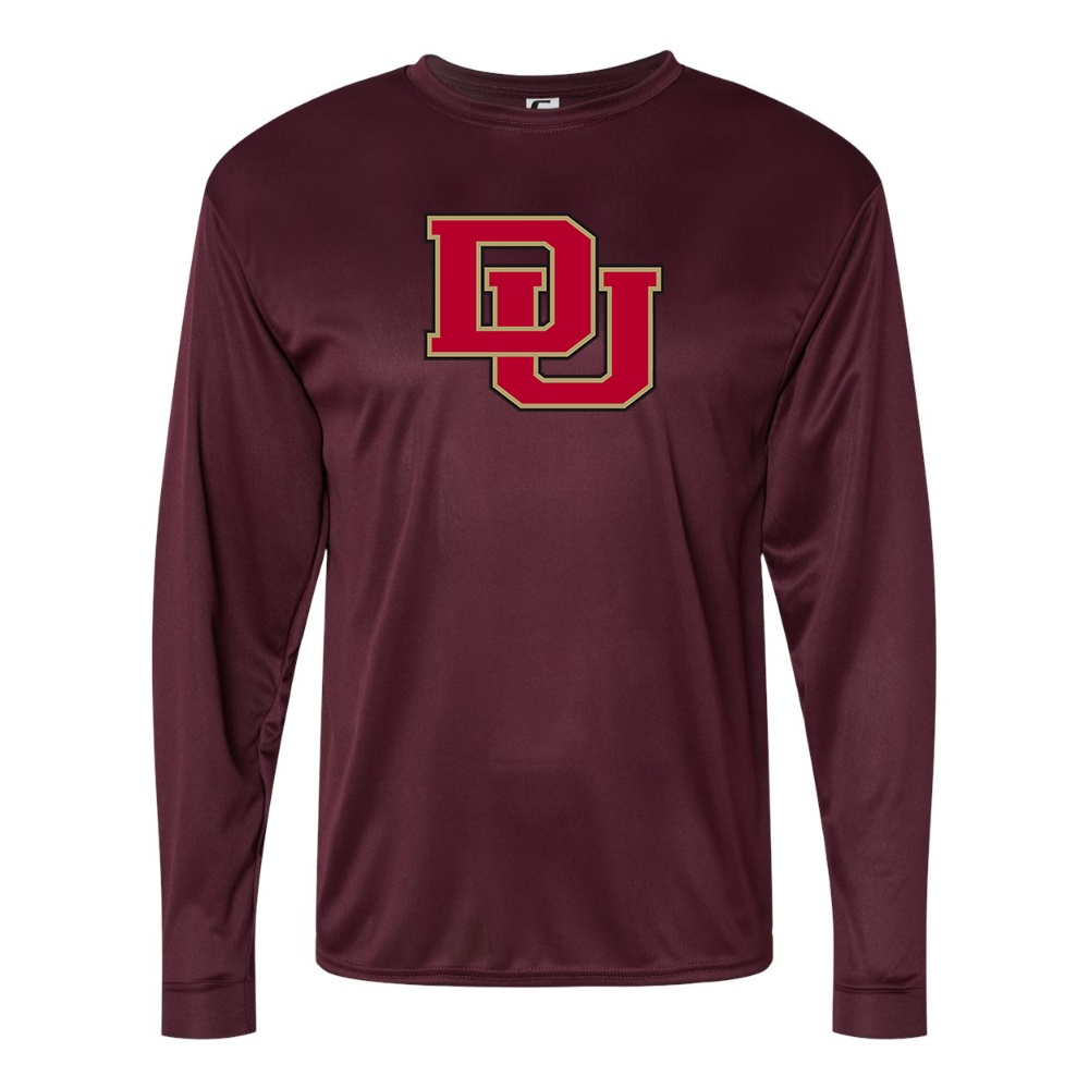 Men's Denver Pioneers Performance Long Sleeve T-Shirt
