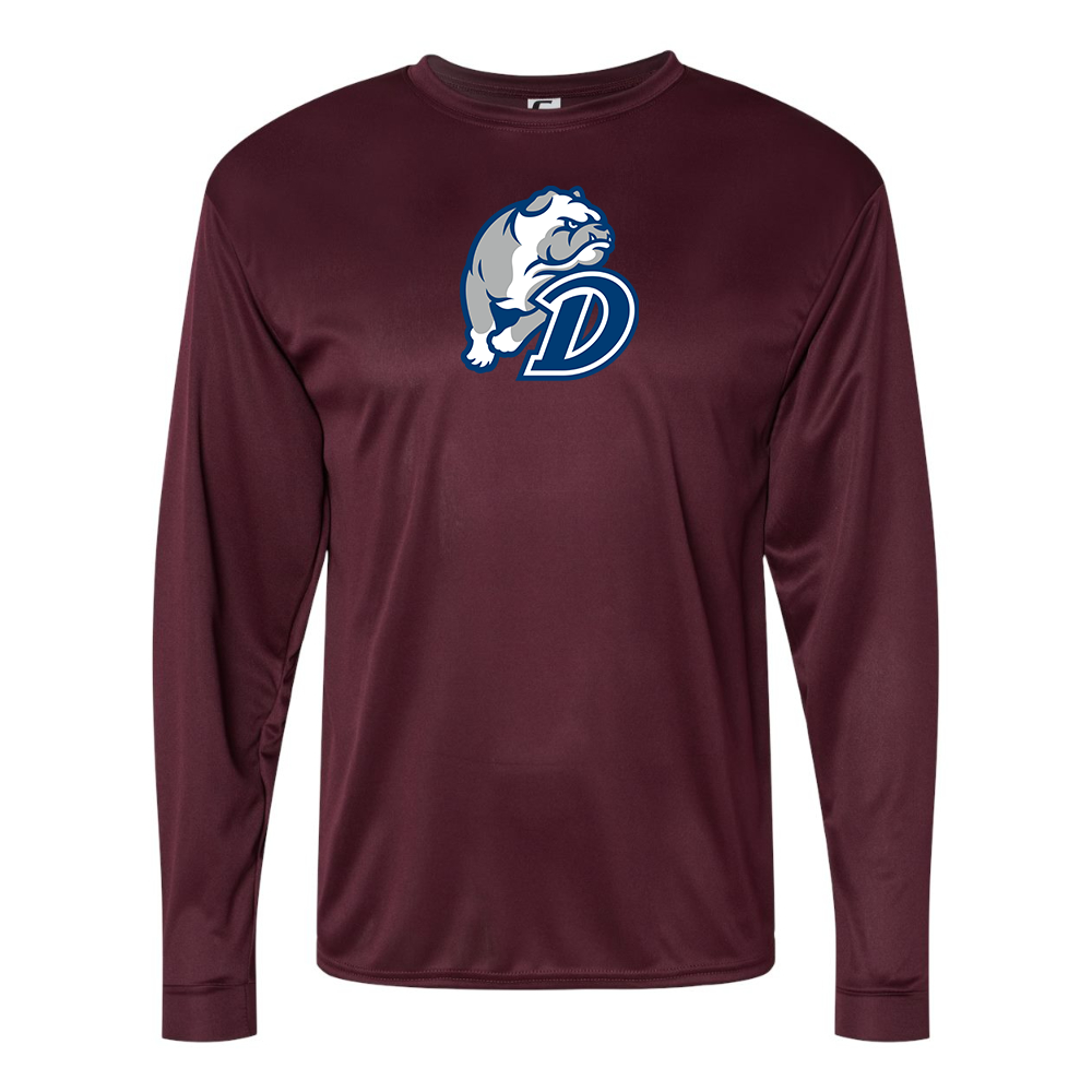 Men's Drake Bulldogs Performance Long Sleeve T-Shirt
