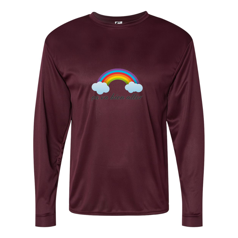 Men's Ça va bien aller Performance Long Sleeve T-Shirt
