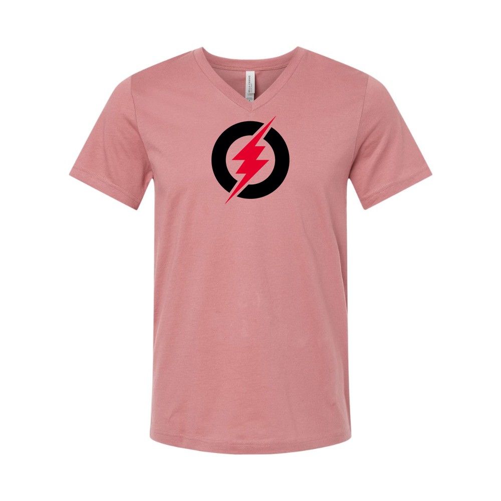 Rayovac Lightning BELLA CANVAS - Jersey V-Neck T-Shirt