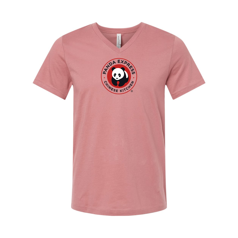 Panda Express BELLA CANVAS - Jersey V-Neck T-Shirt