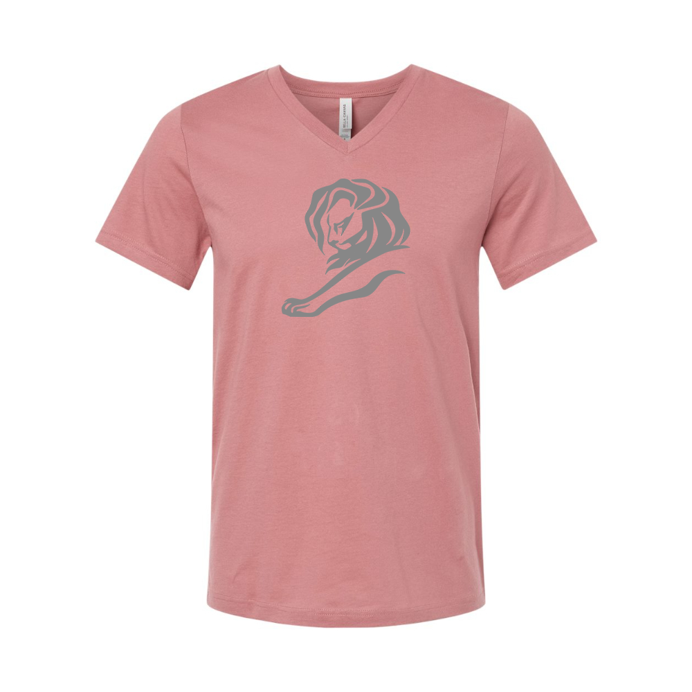 Cannes Lions BELLA CANVAS - Jersey V-Neck T-Shirt