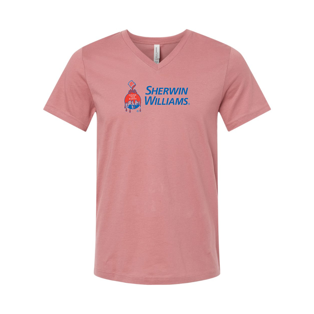 Sherwin Williams BELLA CANVAS - Jersey V-Neck T-Shirt