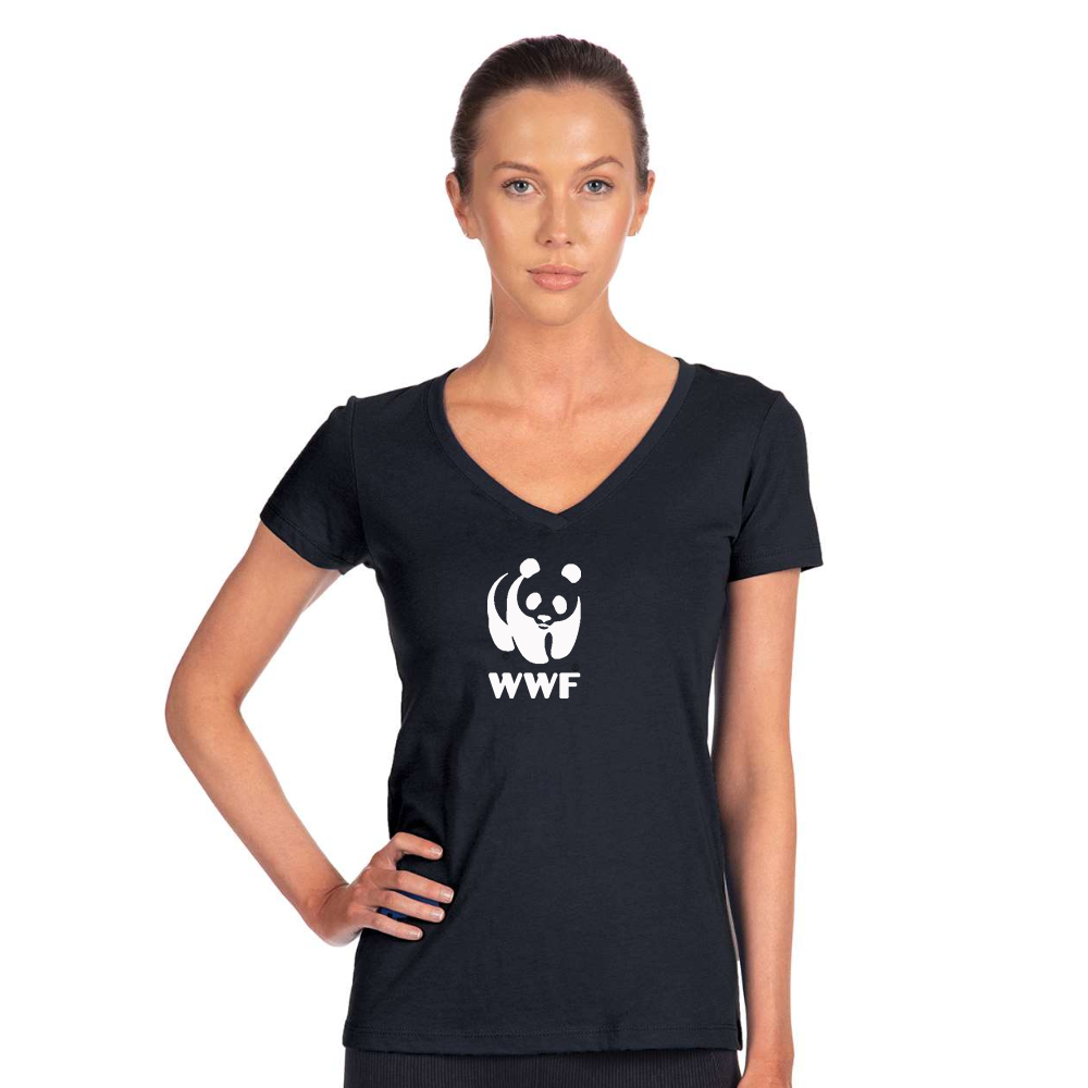 Women's WWF Next Level V-Neck T-Shirt