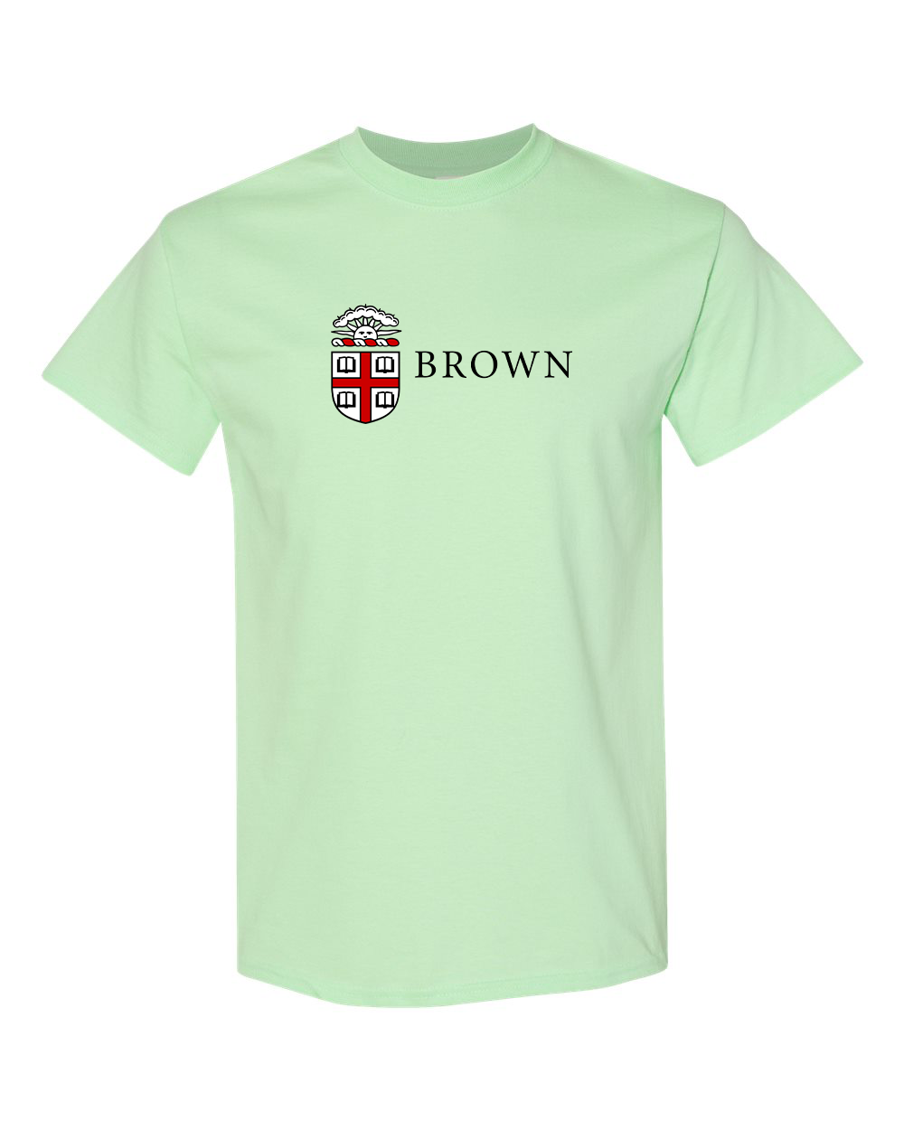 Men's Brown University Gildan Heavy Cotton T-Shirt