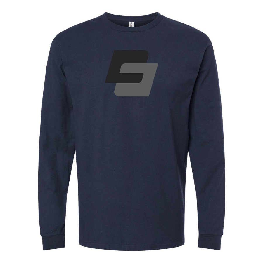 Men's DSD Logo Cotton Long Sleeve T-Shirt
