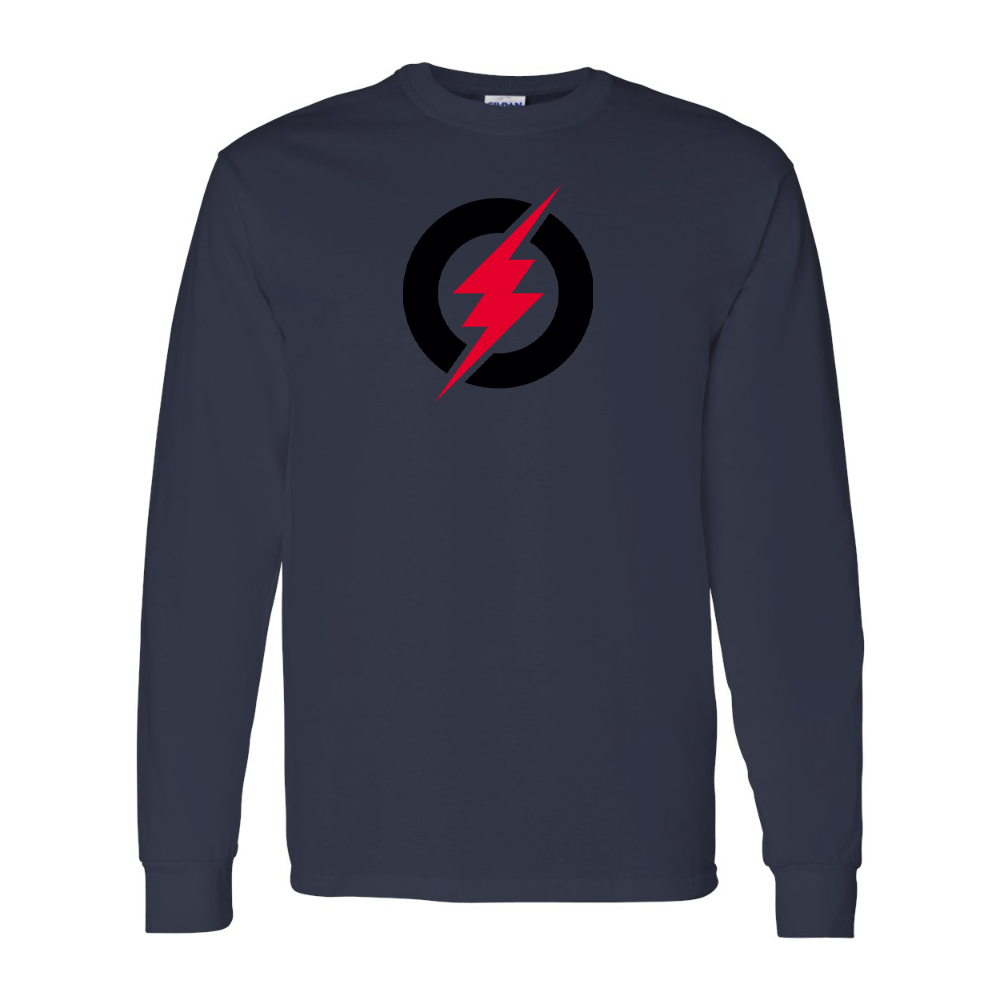 Men's Rayovac Lightning Gildan Heavy Cotton Long Sleeve T-Shirt