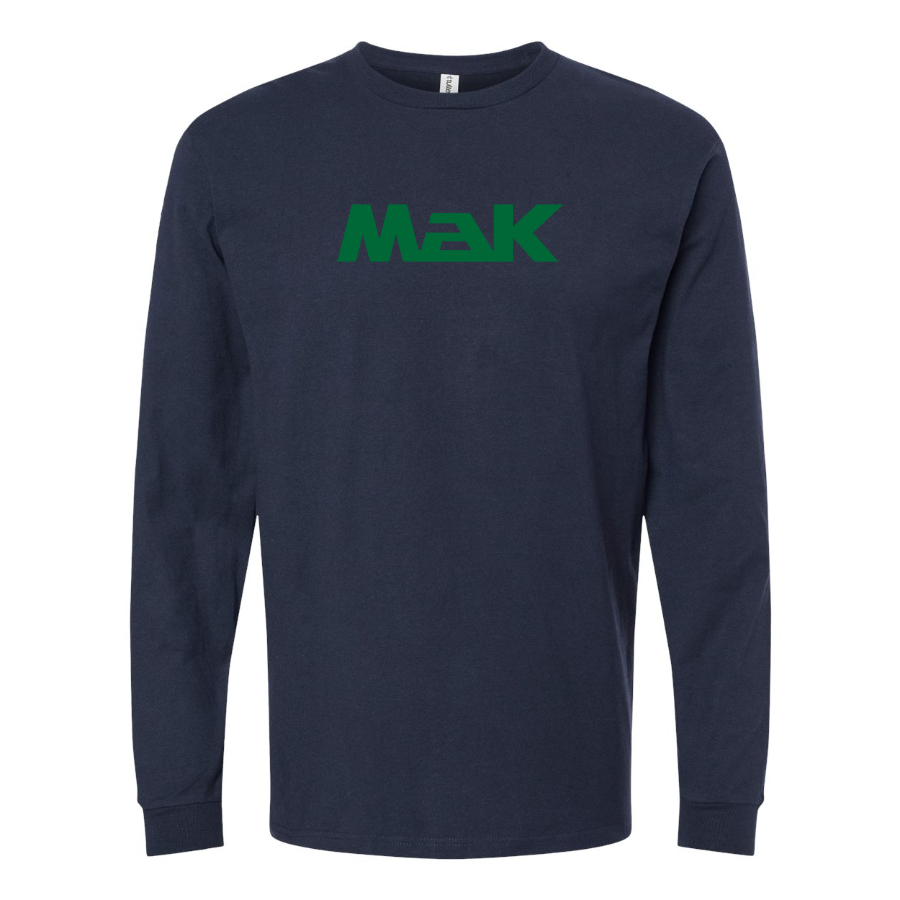 Men's Maschinenbau Kiel Logo Cotton Long Sleeve T-Shirt