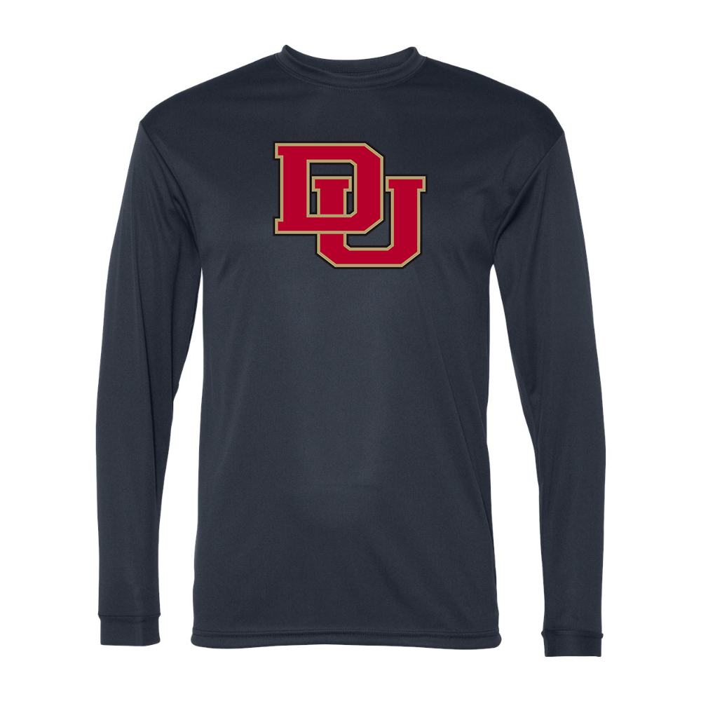 Men's Denver Pioneers Performance Long Sleeve T-Shirt
