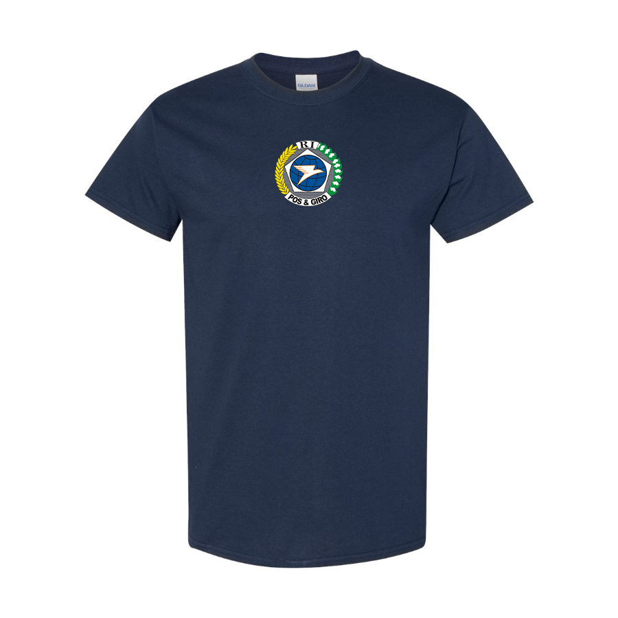 Men's Pos & Giro Logo Cotton T-Shirt