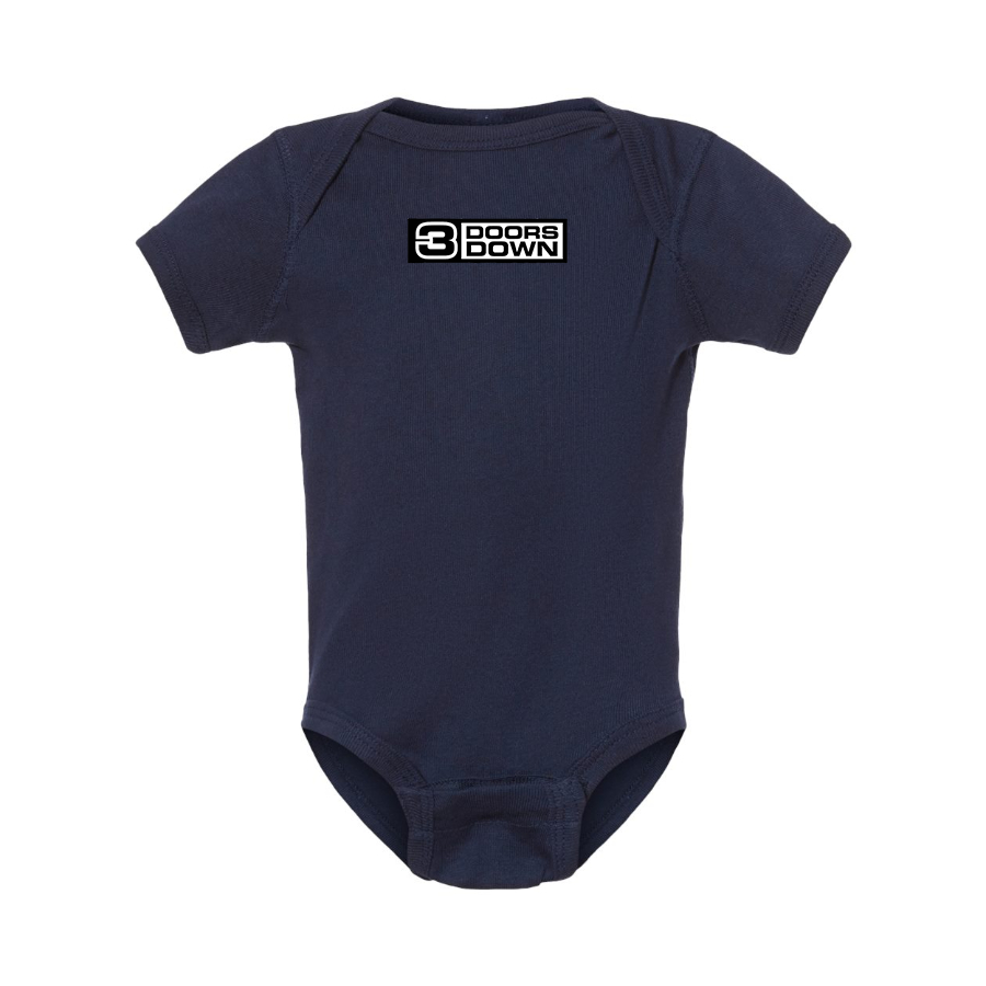 3 Doors Down Logo Baby Onesie Romper