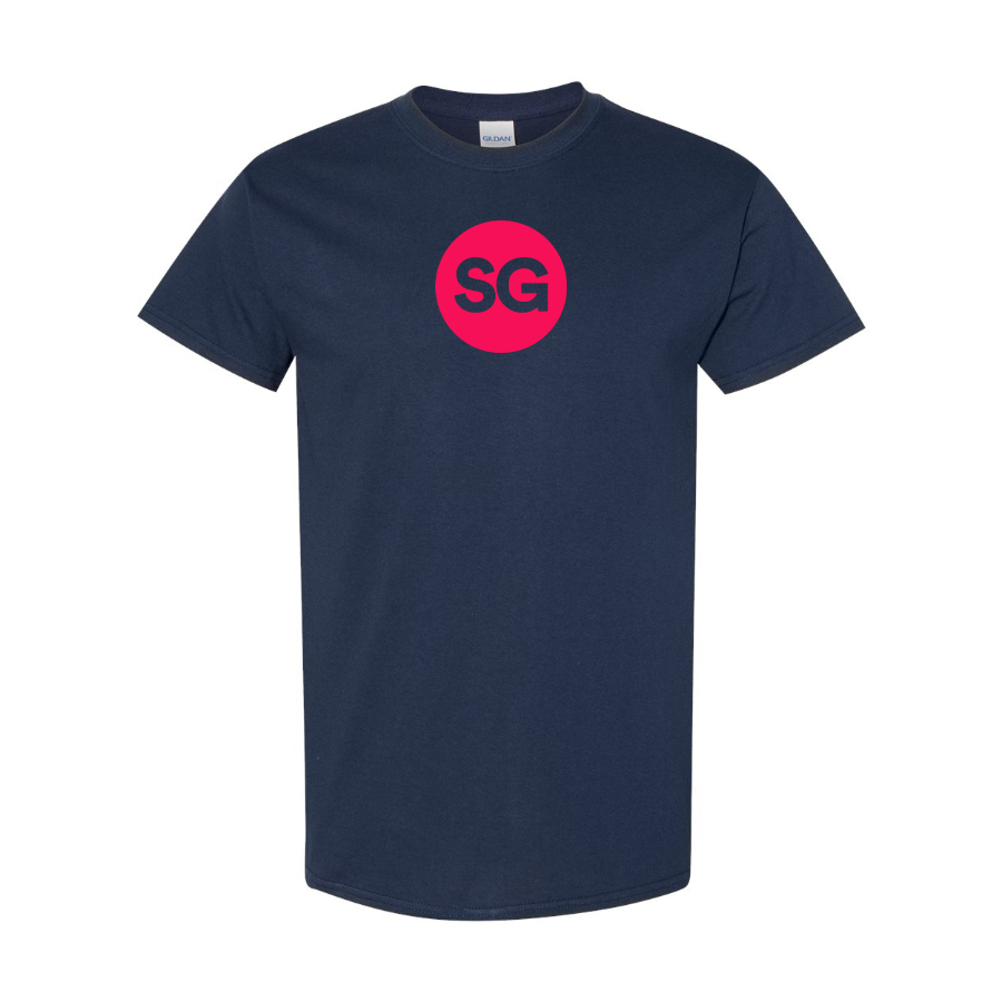 Men's Sofiagray Logo Cotton T-Shirt