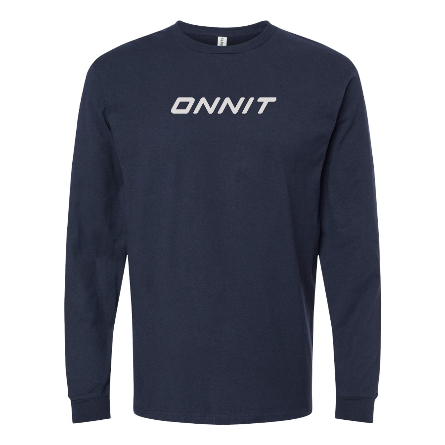 Men's Onnit Logo Cotton Long Sleeve T-Shirt