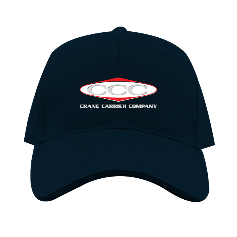 Crane Carrier Company Logo Dad Baseball Cap Hat