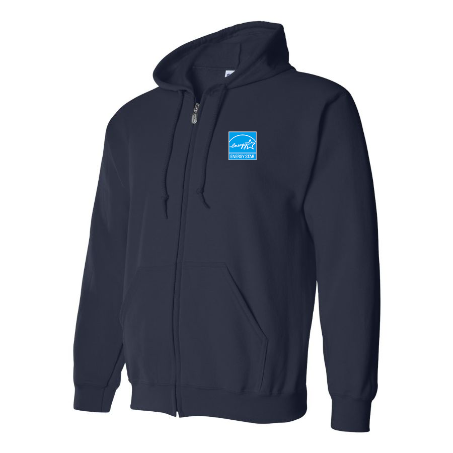 Men's Energy Star Logo Zipper Hoodie