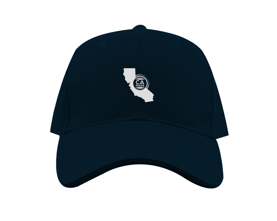 California Made Logo Dad Baseball Cap Hat