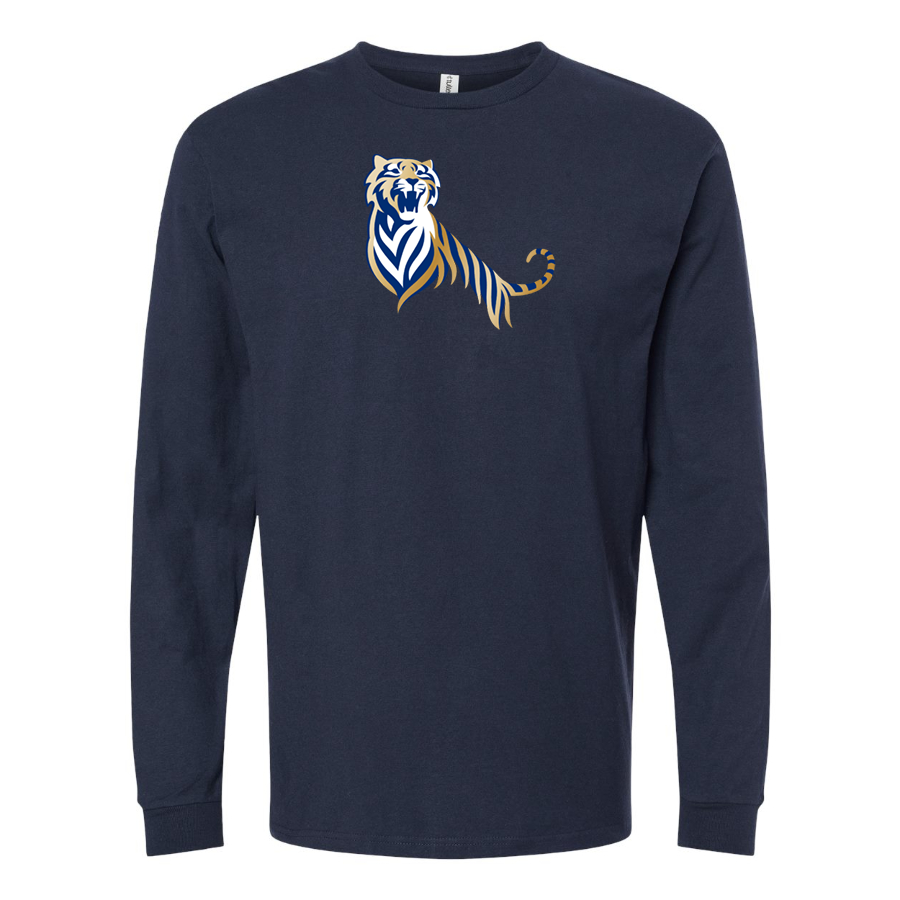 Men's Tiger Beer Logo Cotton Long Sleeve T-Shirt