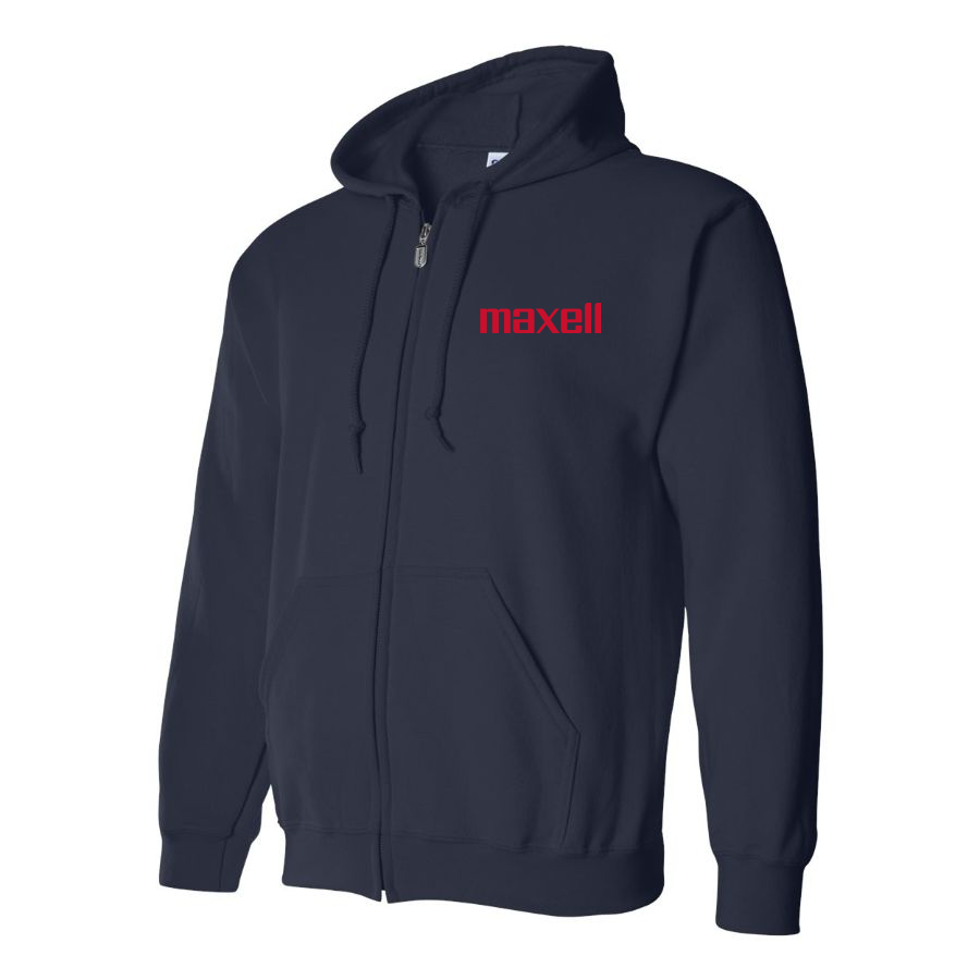 Men's Maxell Logo Zipper Hoodie
