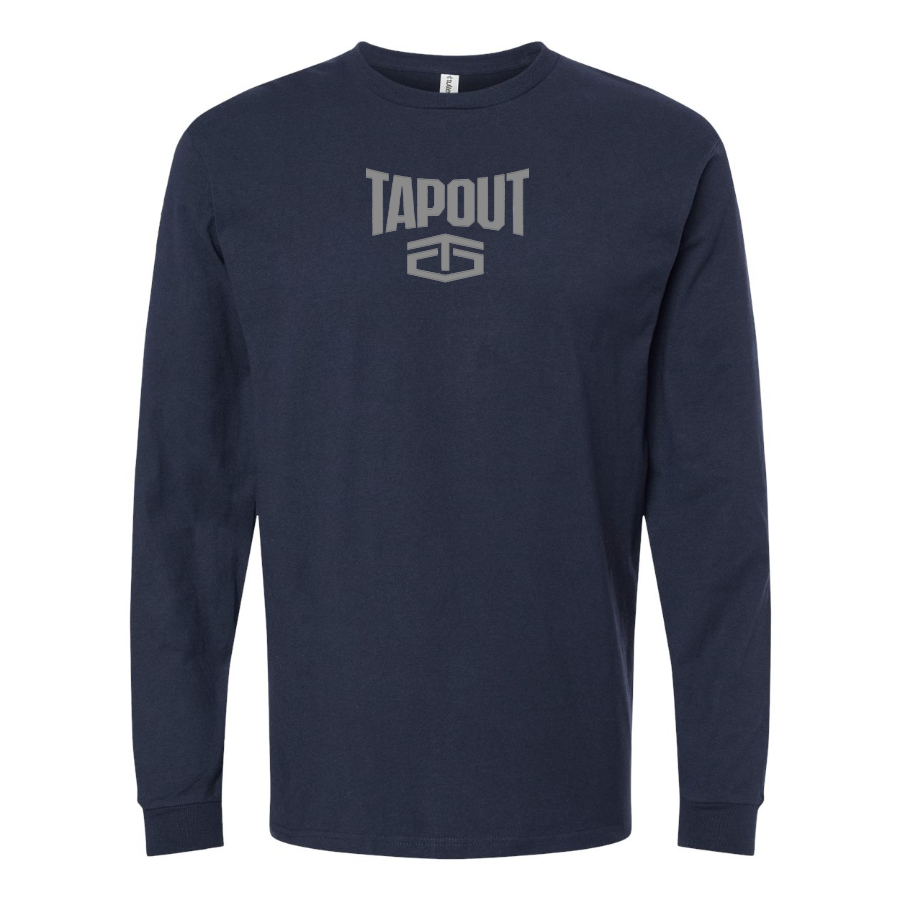 Men's Tapout Logo Cotton Long Sleeve T-Shirt
